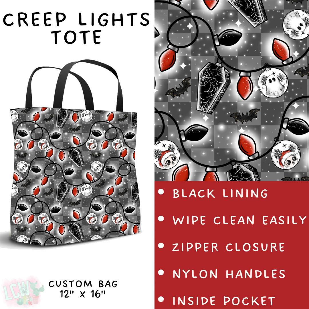 Batch #413 - Merry Creepmas 2 - Closes 9/15 - ETA early November - Creep Lights Tote