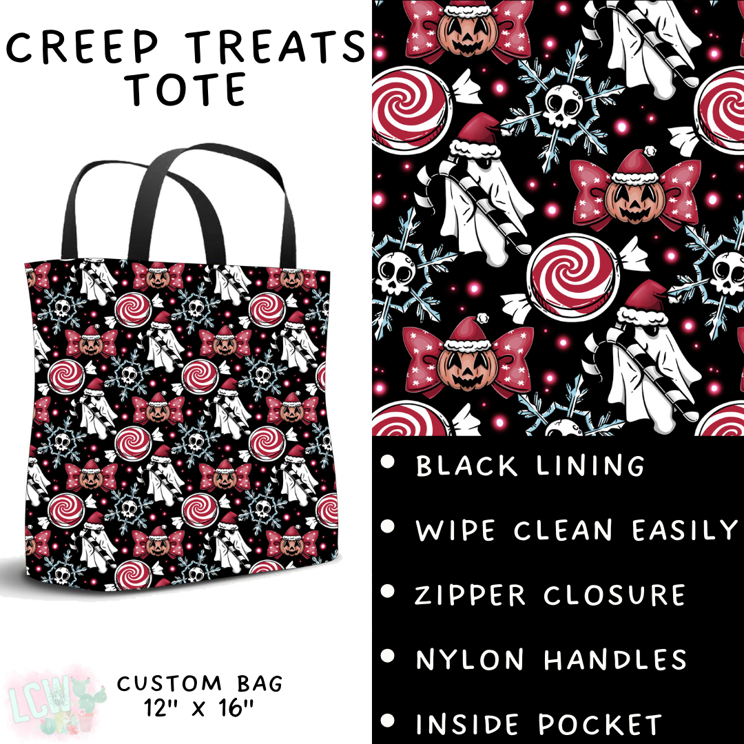 Batch #413 - Merry Creepmas 2 - Closes 9/15 - ETA early November - Creep Treats Tote