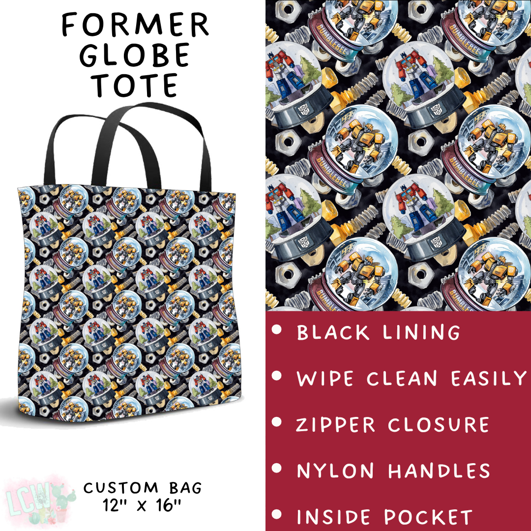 Batch #432 - Winter Globes - Closes 10/17 - ETA early December - Former Globe Tote