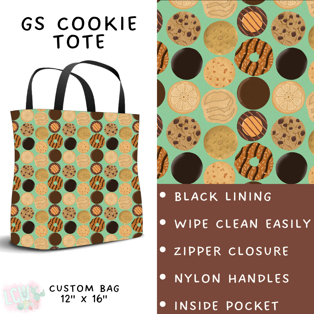 Batch #429 - Cookie Dealer 3 - Closes 10/13 - ETA late Nov - GS Cookie Tote