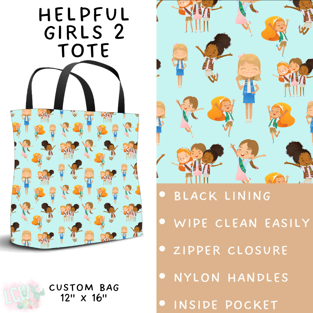 Batch #429 - Cookie Dealer 3 - Closes 10/13 - ETA late Nov - Helpful Girls 2 Tote