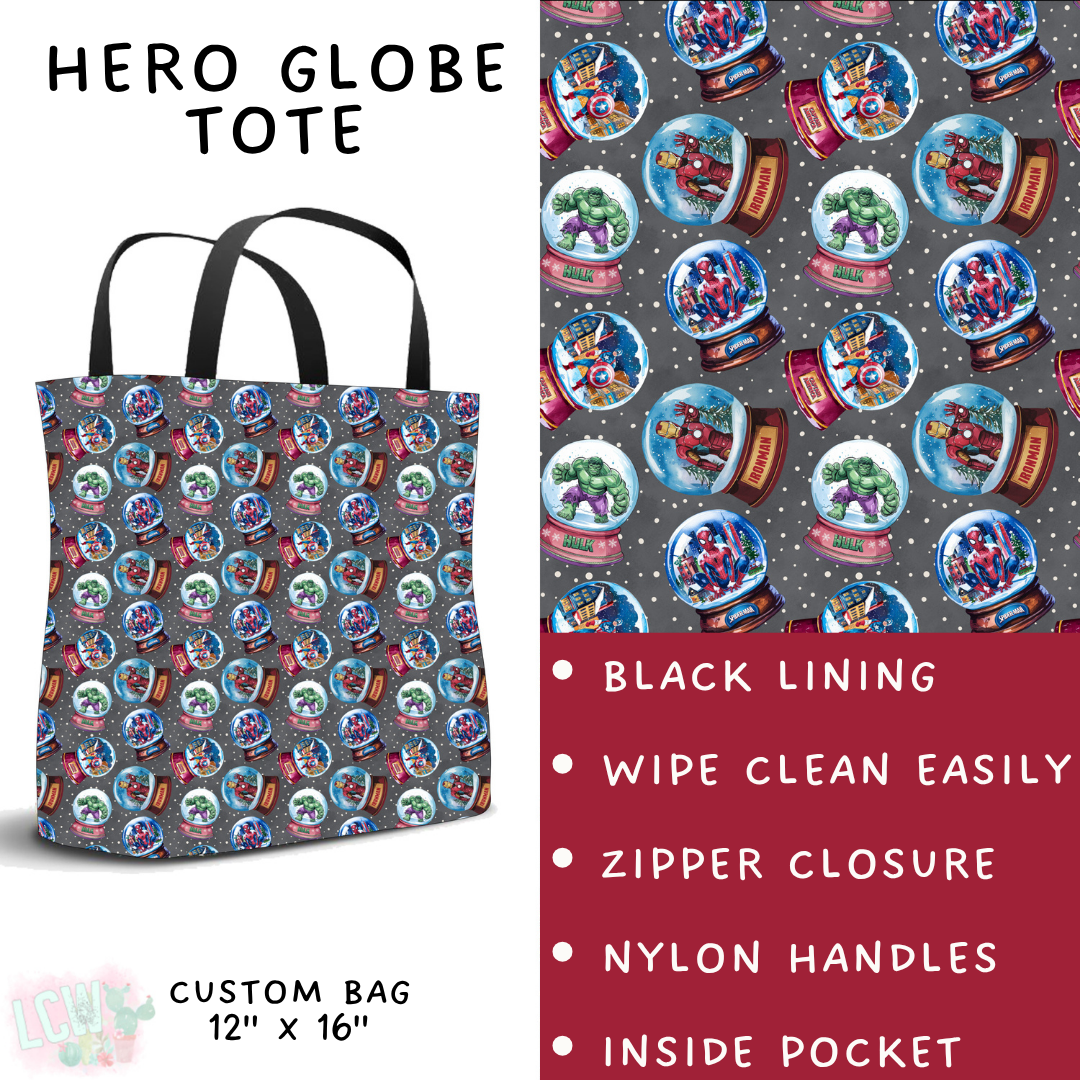 Batch #432 - Winter Globes - Closes 10/17 - ETA early December - Hero Globe Tote