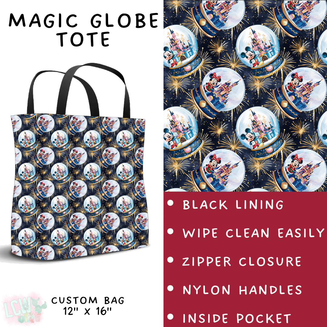 Batch #432 - Winter Globes - Closes 10/17 - ETA early December - Magic Globe Tote