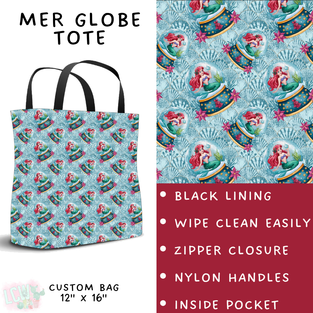 Batch #432 - Winter Globes - Closes 10/17 - ETA early December - Mer Globe Tote