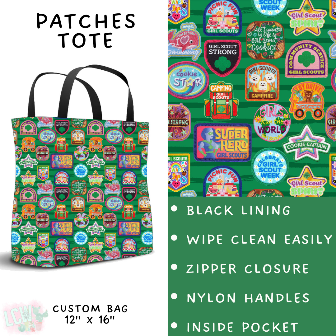 Batch #429 - Cookie Dealer 3 - Closes 10/13 - ETA late Nov - Patches Tote
