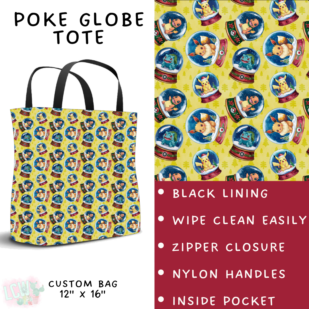 Batch #432 - Winter Globes - Closes 10/17 - ETA early December - Poke Globe Tote