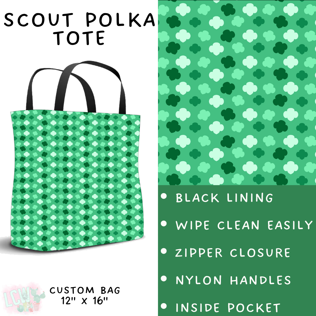 Batch #429 - Cookie Dealer 3 - Closes 10/13 - ETA late Nov - Scout Polka Tote