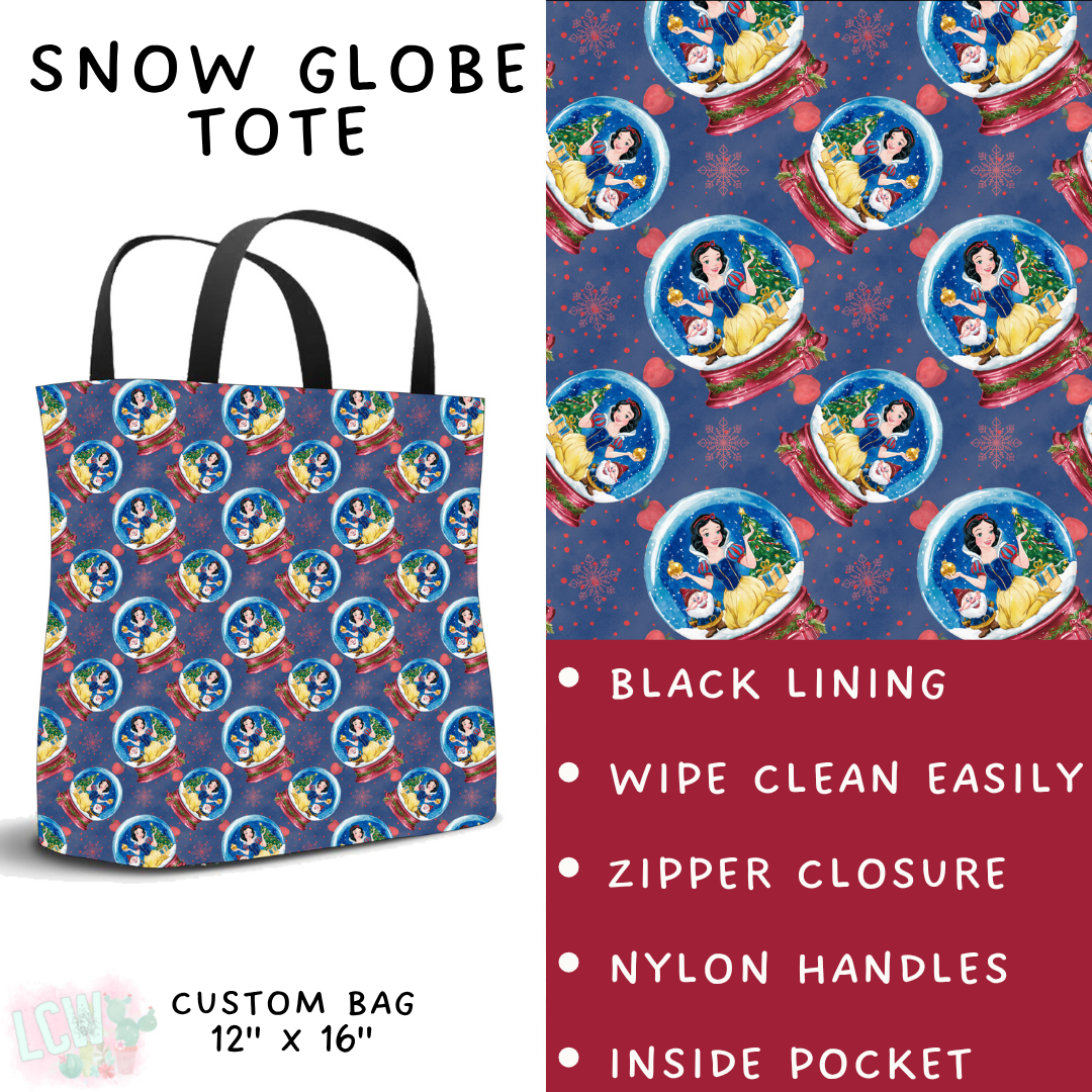 Batch #432 - Winter Globes - Closes 10/17 - ETA early December - Snow Globe Tote
