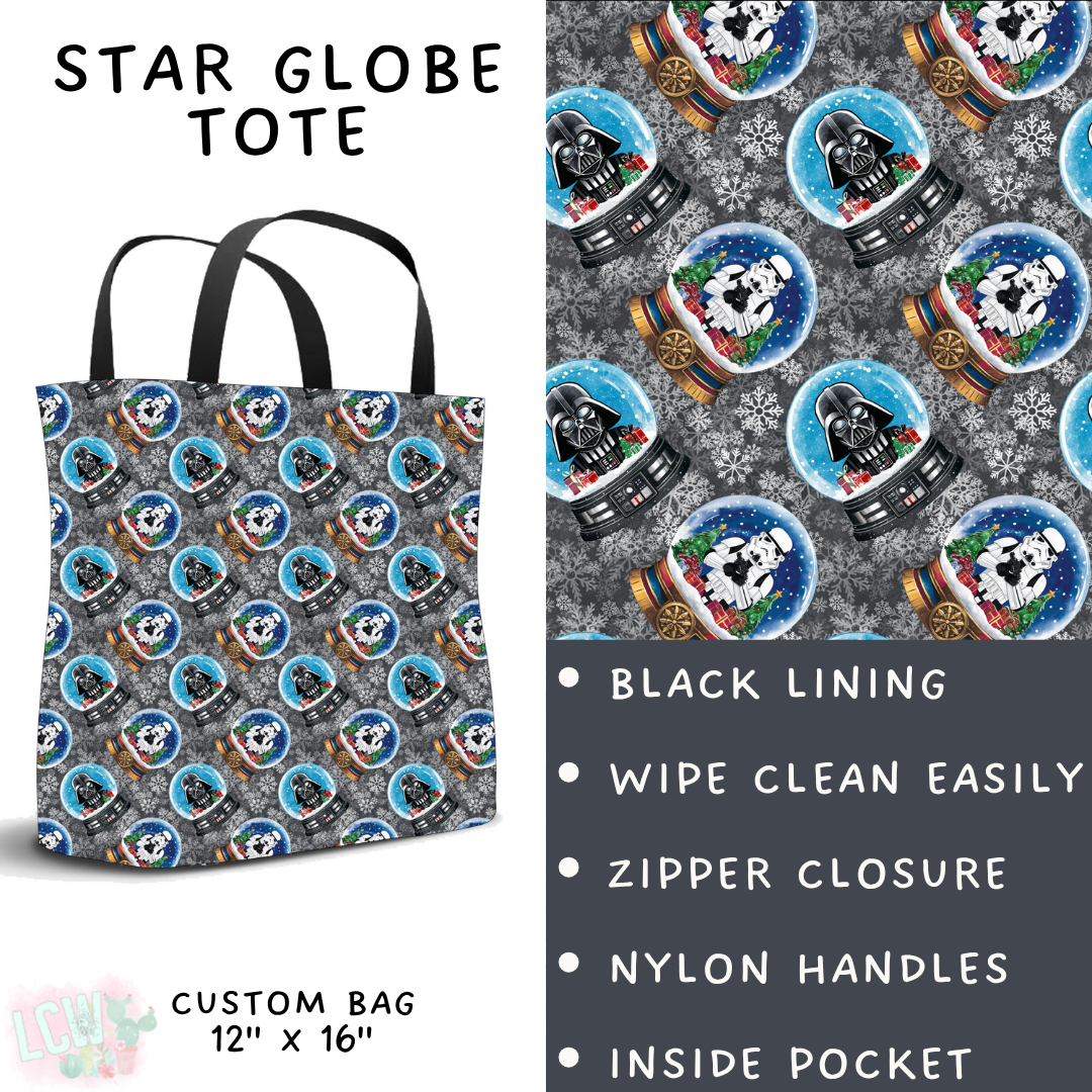 Batch #432 - Winter Globes - Closes 10/17 - ETA early December - Star Globe Tote