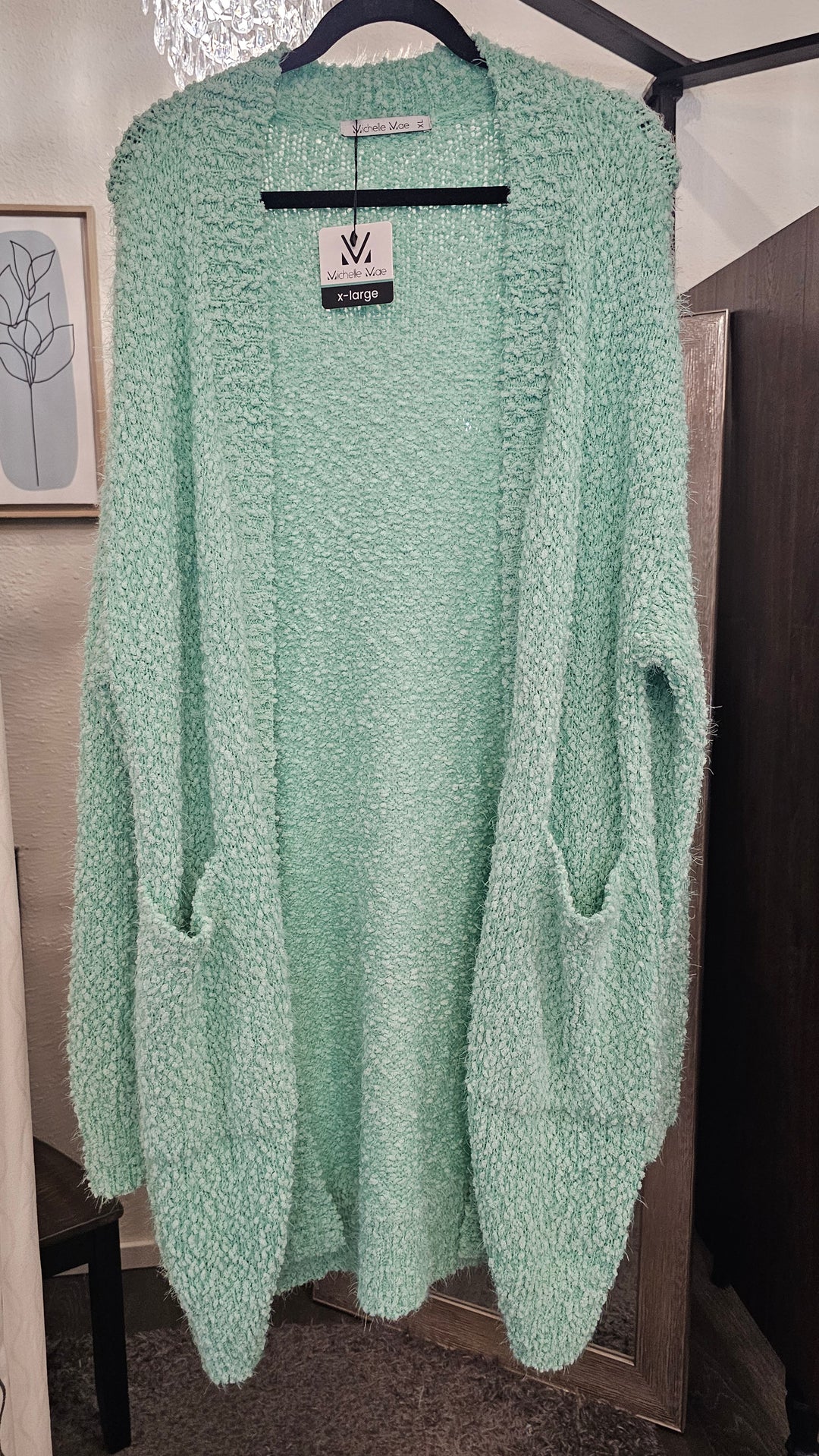 Michelle Mae Fuzzy Cardigan