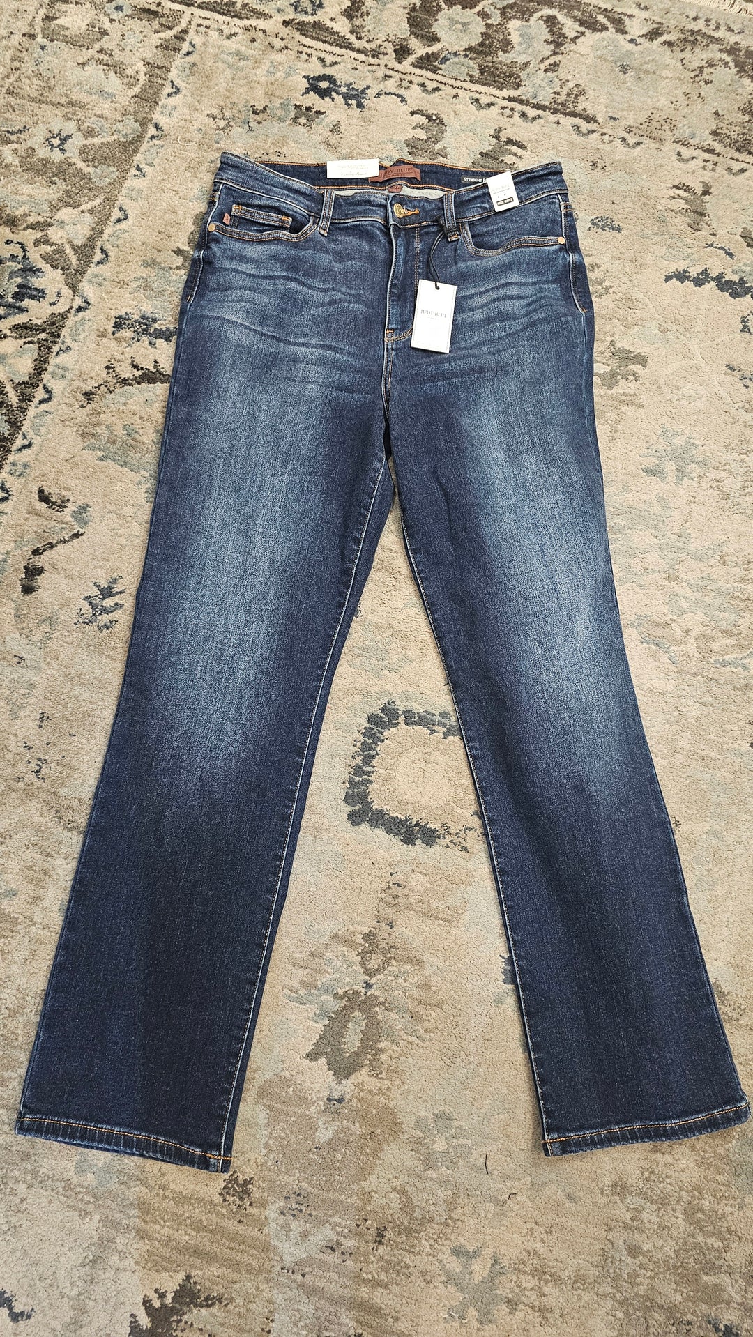 Judy Blue Vintage Wash Thermal Straight (DK)