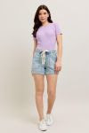 Judy Blue HW Cuff Jogger Shorts