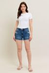 Judy Blue MR Dad Short w/ Destroy Yoke (Cell Phone Pocket)