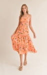 Sadie & Sage VITAMIN D TIERED CUTOUT MAXI DRESS