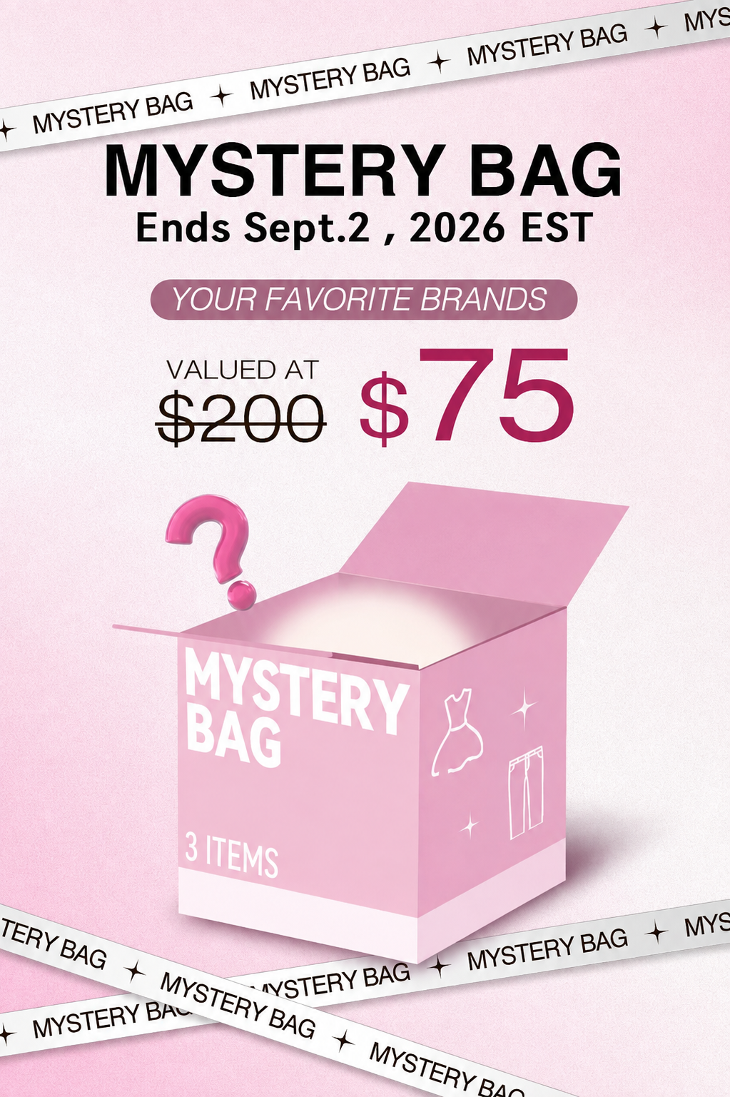 Mystery Bag of 3 Items