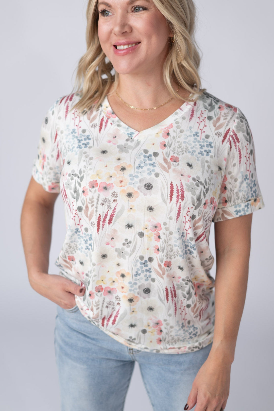 IN STOCK Sophie Tee - Wildflower Gardens