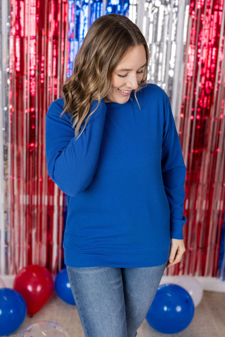 IN STOCK America Pullover - Blue