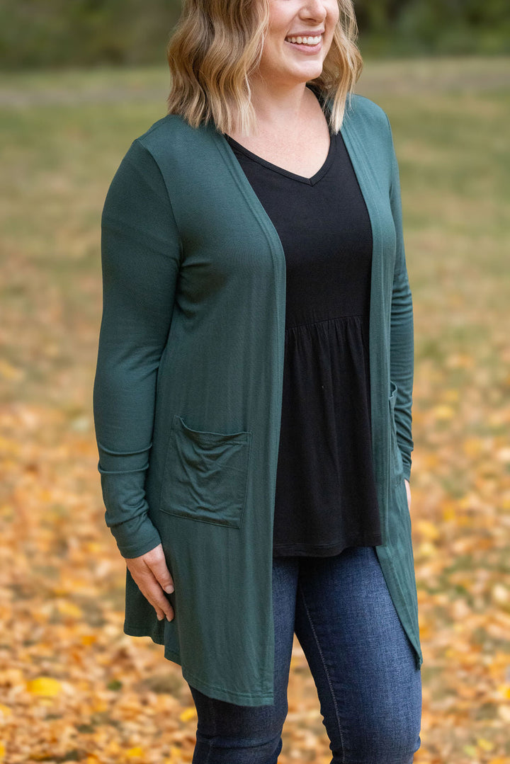 IN STOCK Classic Cardigan - Evergreen