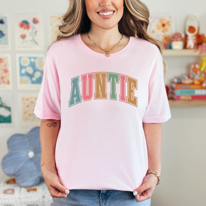 Varsity Auntie Graphic Tee