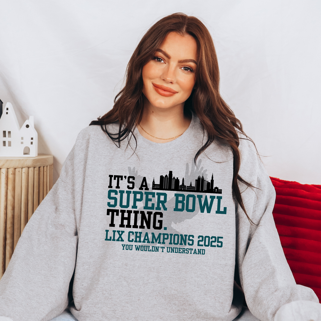 Eagles super bowl thing