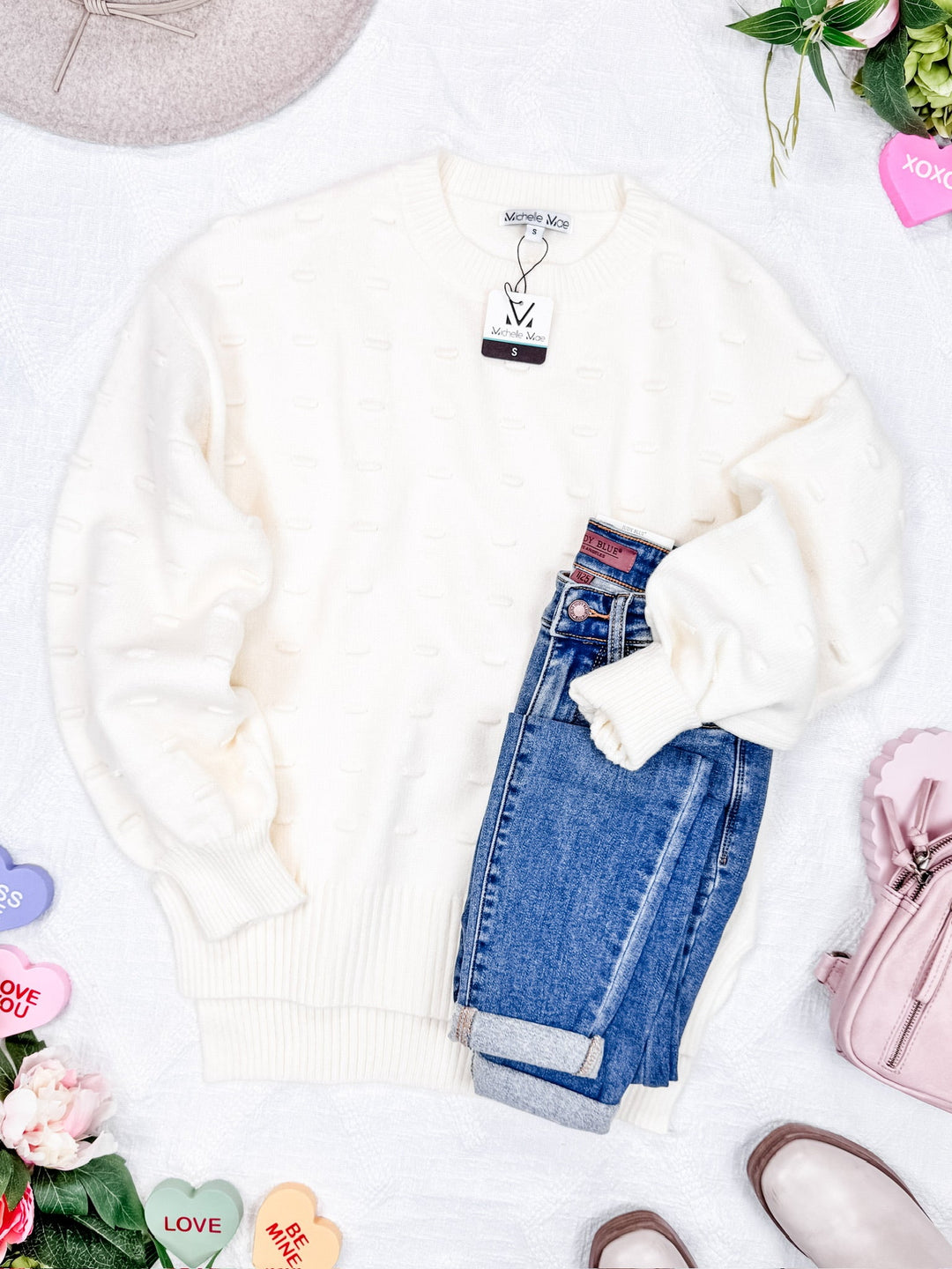 IN STOCK Dash Sweater - Ivory FINAL SALE