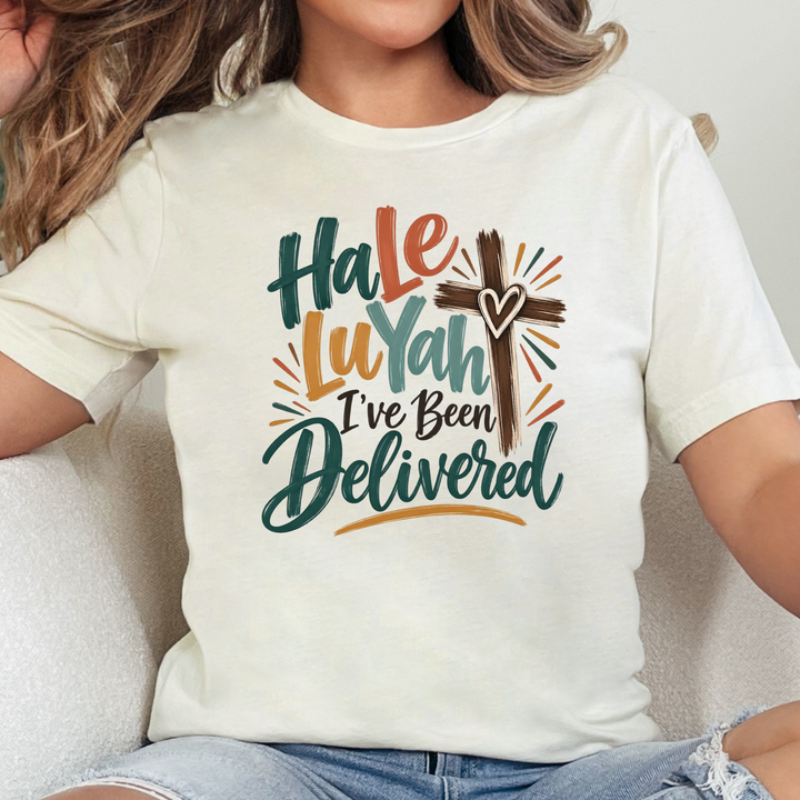 Wholesale HaLeLuYah - Neutral Graphic Tee - Natural