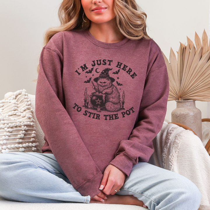 Here to Stir the Pot Sweatshirt