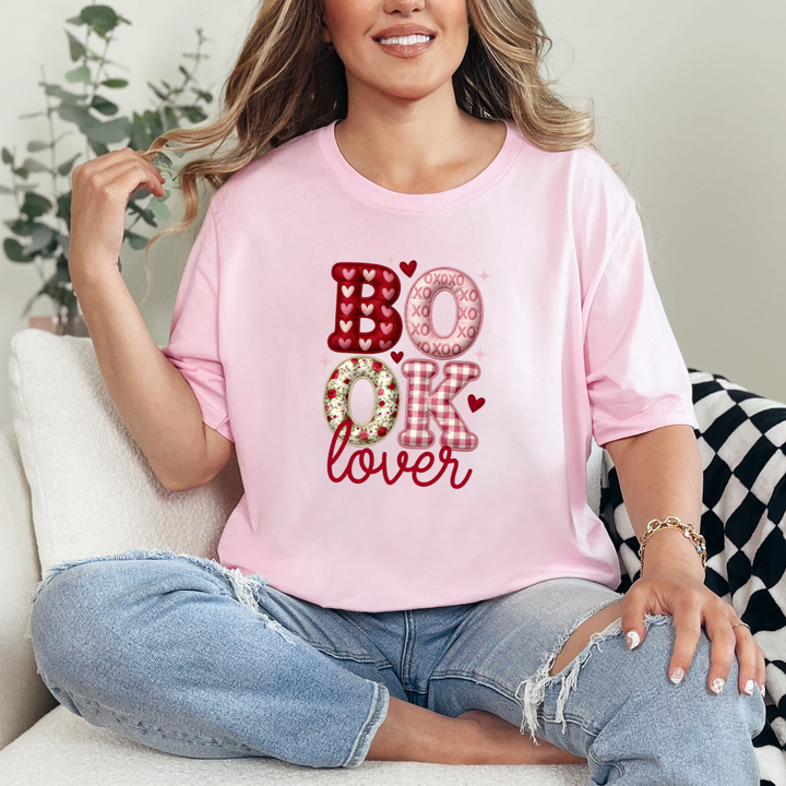 Valentine Book Lover Graphic Tee