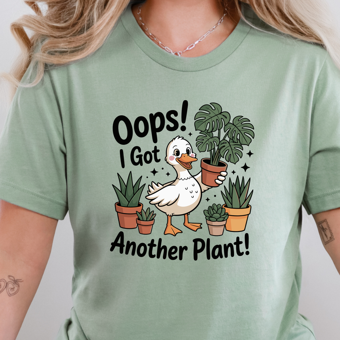 Wholesale Another Plant Graphic Tee - Sage