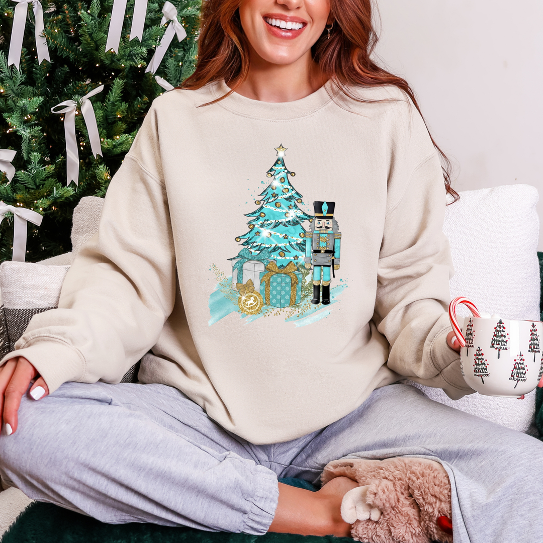 Teal Nutcracker Sweatshirt