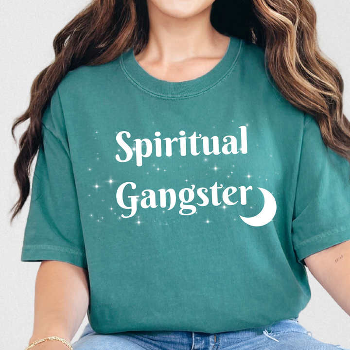 Wholesale Spiritual Gangster Graphic Tee - CC Emerald Tee