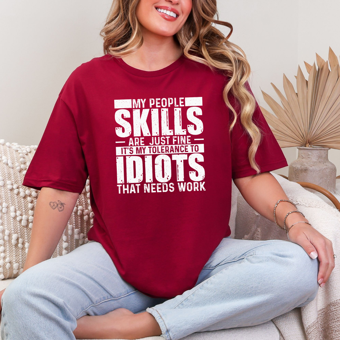 My People Skills Graphic Tee