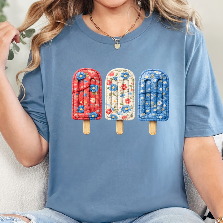 4th of July Popsicle Graphic Tee