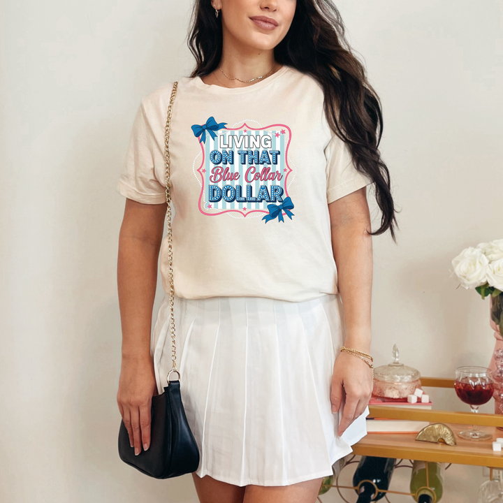 Blue Collar Dollar Graphic Tee