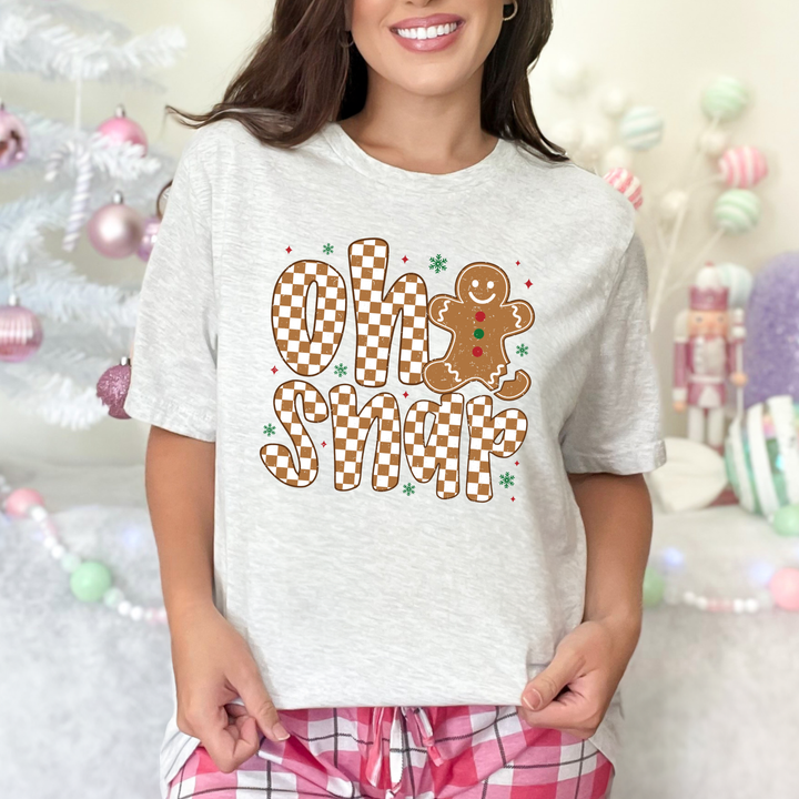Oh Snap Gingerbread Graphic Tee