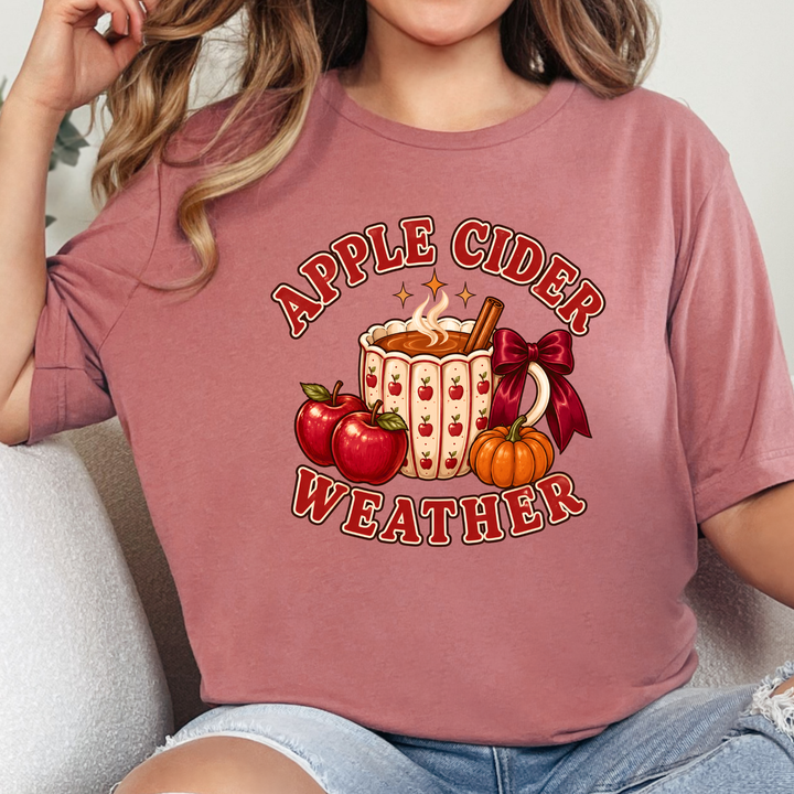 Apple Cider Weather Graphic Tee