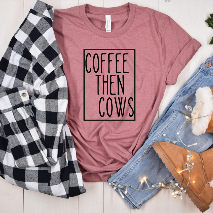 Coffee then cows