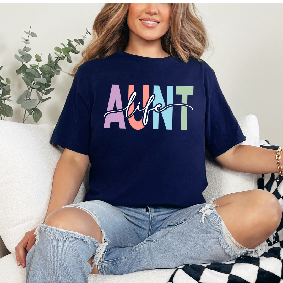 Aunt Life Graphic Tee