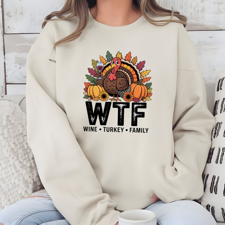 WTF Thanksgiving Sweatshirt