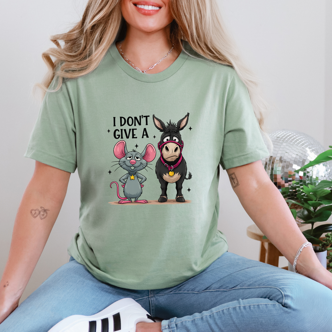 Don't Give a Mouse Donkey Graphic Tee