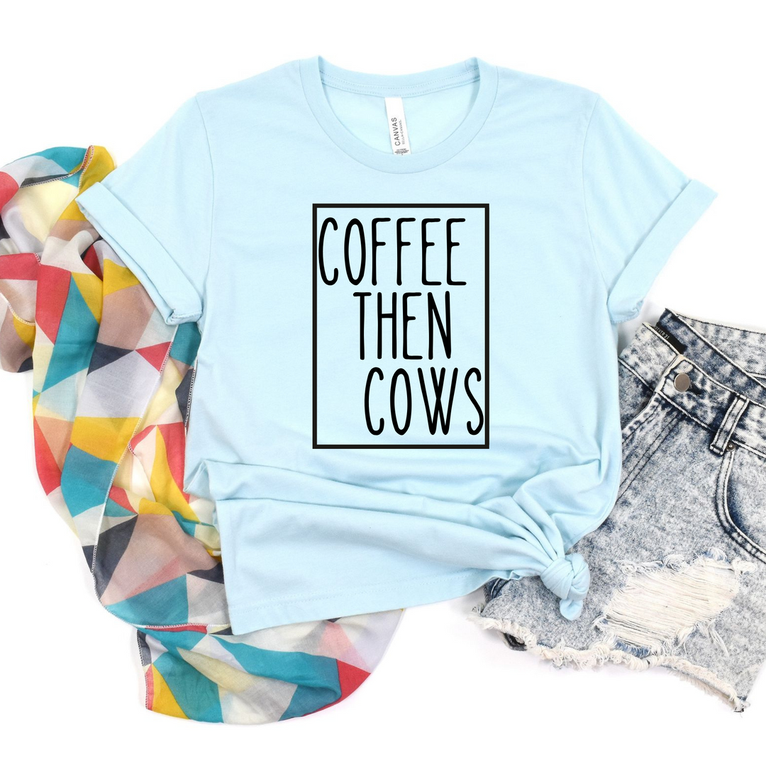 Coffee then cows