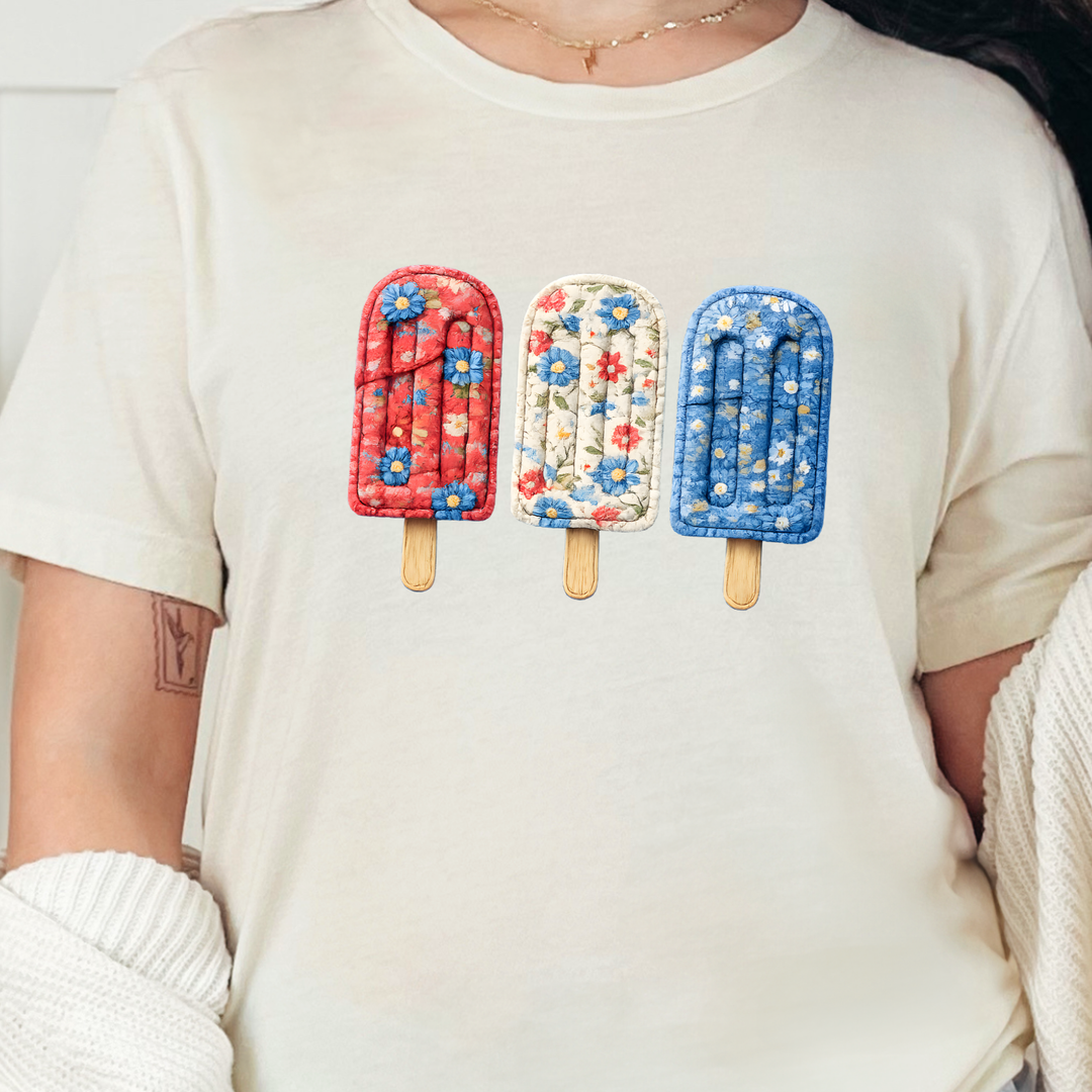 4th of July Popsicle Graphic Tee