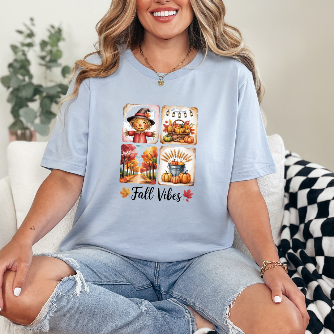 Square Fall Vibes Graphic Tee