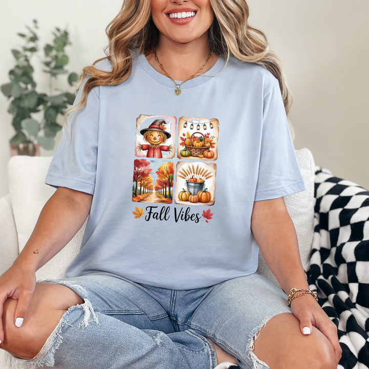 Square Fall Vibes Graphic Tee