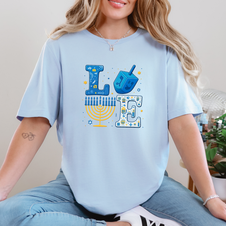Hanukkah Love Graphic Tee