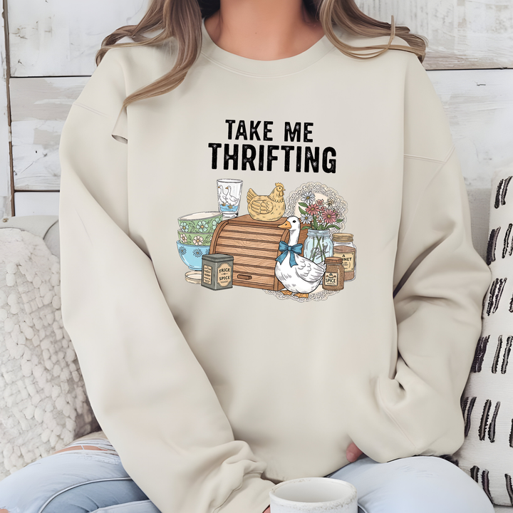 Take Me Thrifting Sweatshirt