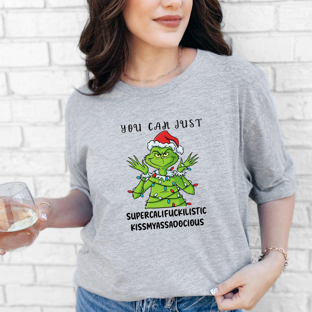 Grinch You Can Just Graphic Tee