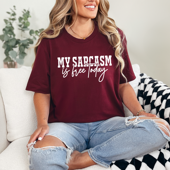 Sarcasm Free Today Graphic Tee