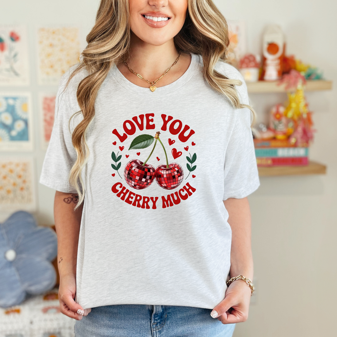 Love You Cherry Much Graphic Tee