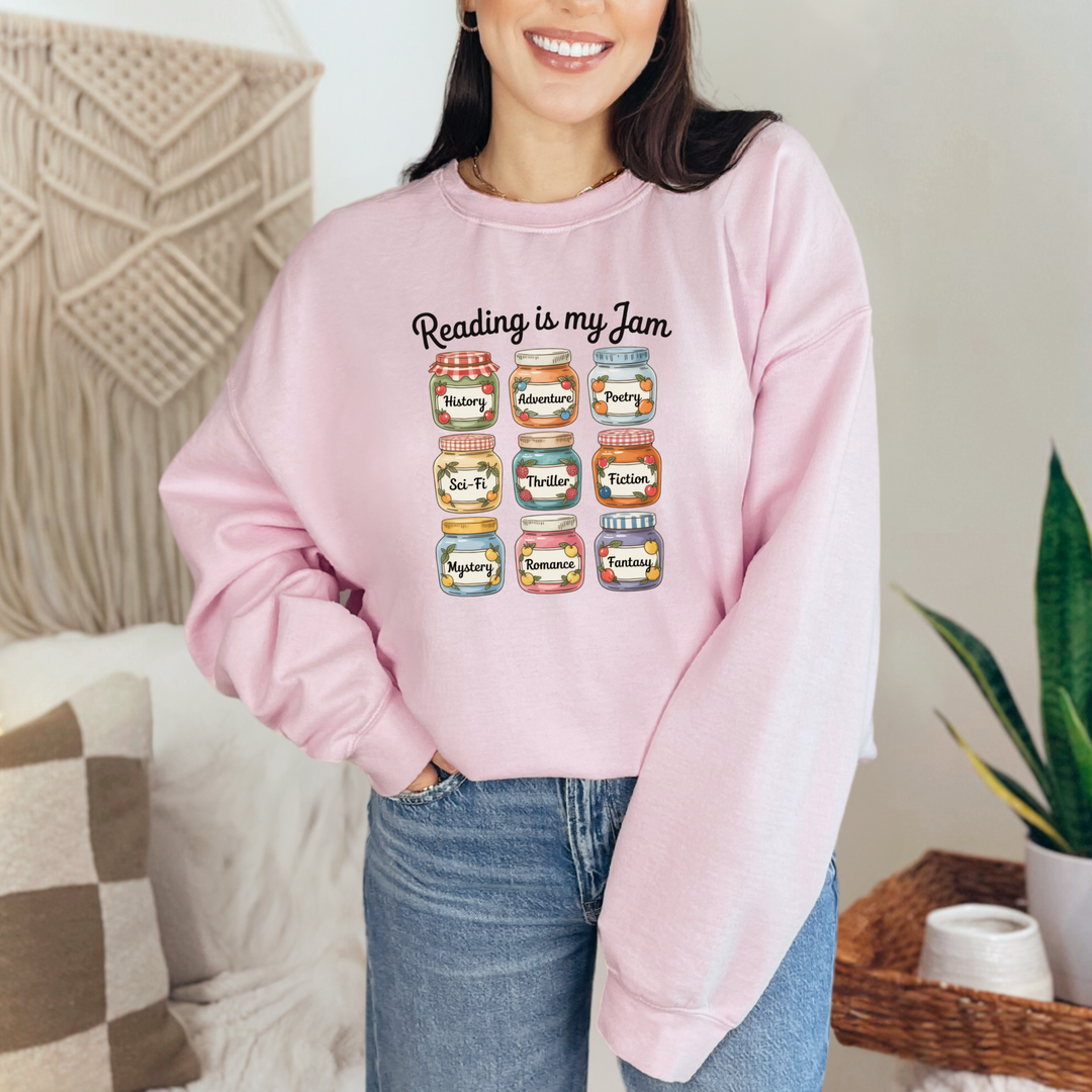 Reading is My Jam Sweatshirt